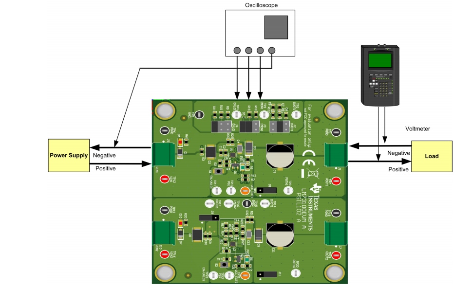 Texas Instruments LM73100EVM Evaluation Module